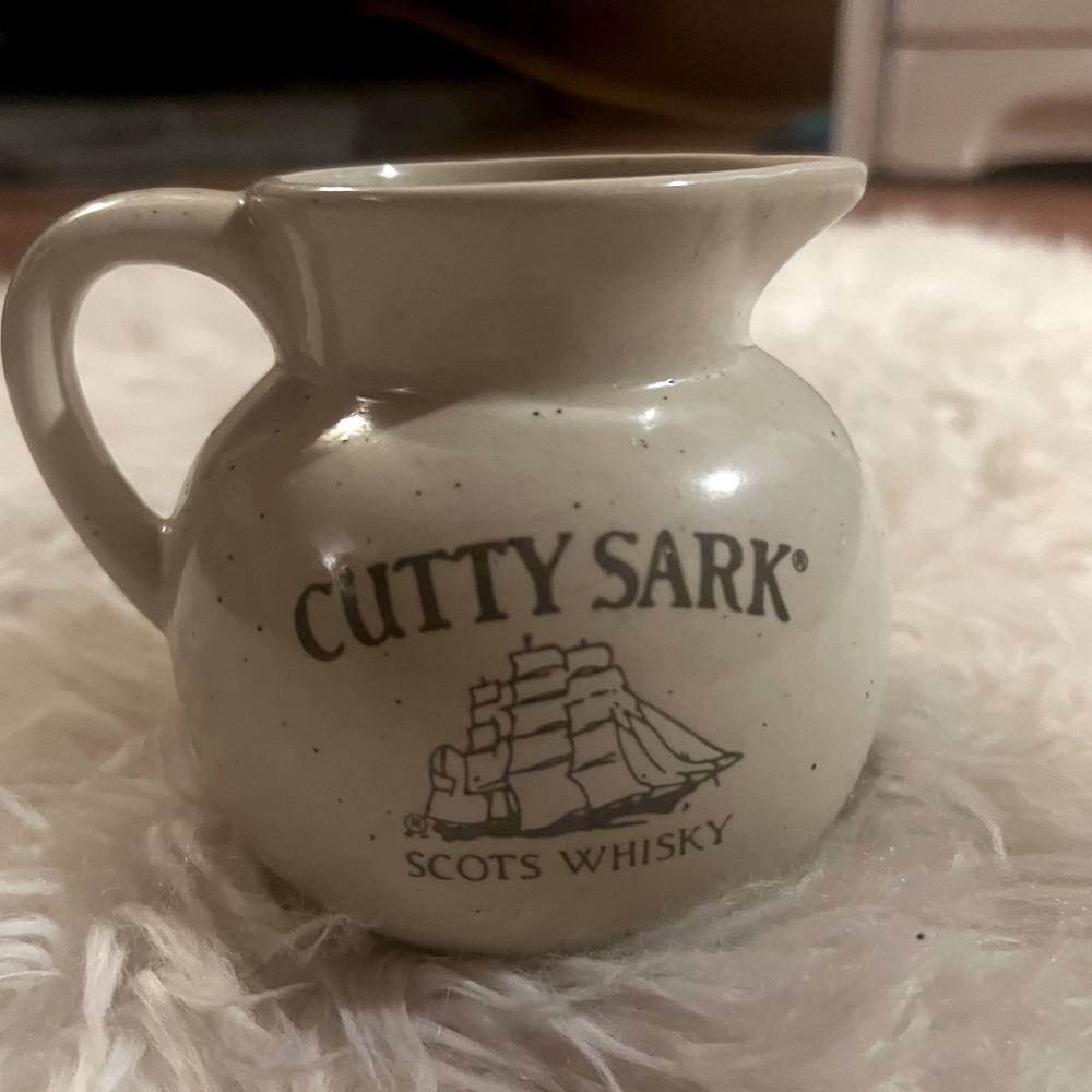 Cutty Sark Scotch Authentic Vintage Cream Jug Pristine